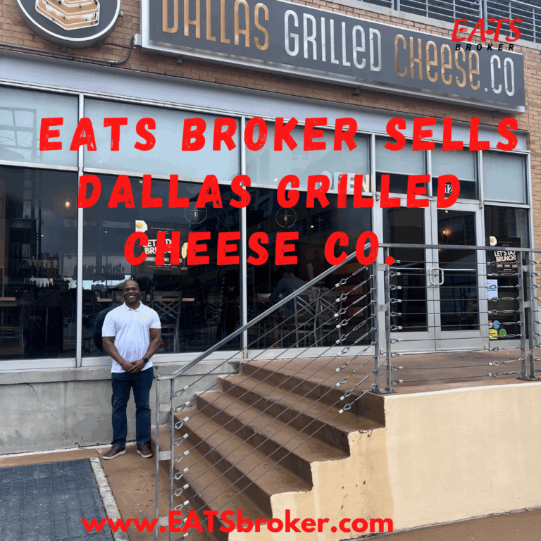 EATS Broker sells a restaurant in Dallas, Texas