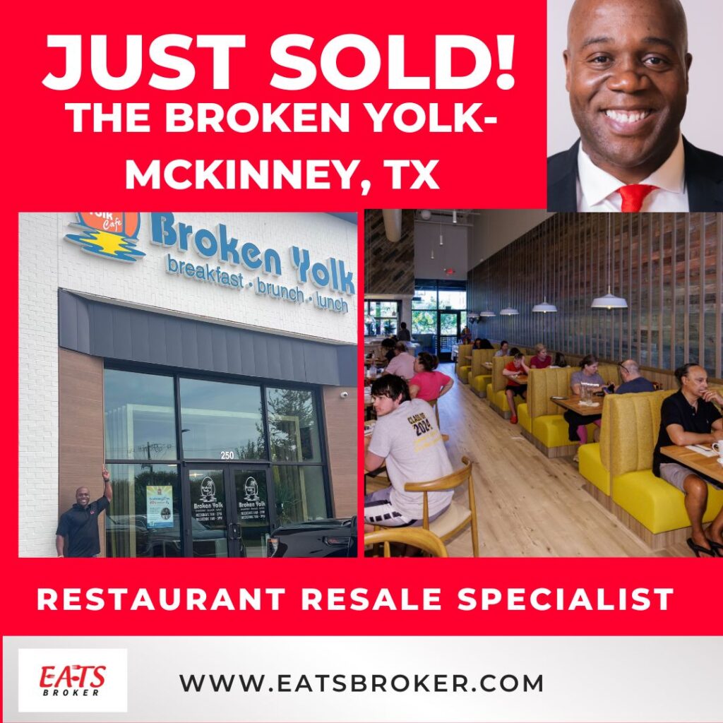 EATS Broker sells Broken Yolk Café in McKinney, Texas