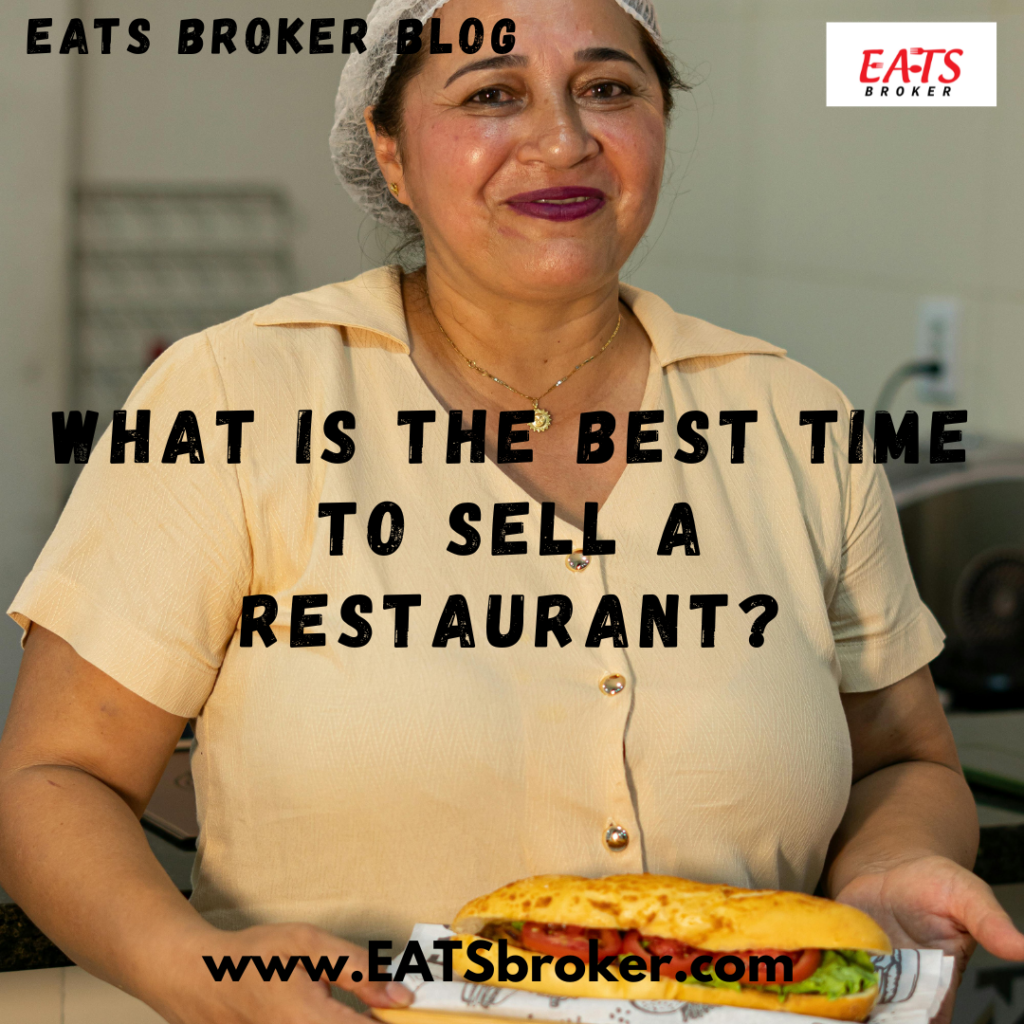 how to sell a restaurant