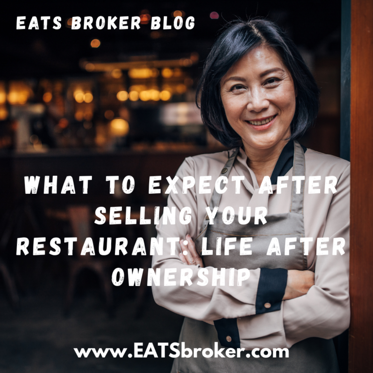 life after selling a restaurant